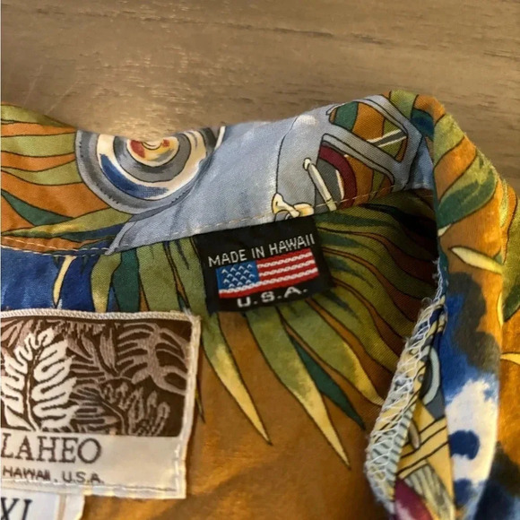 Kalaheo Men’s XL Shirt. Surfing, Panel Trucks. Hawaiian Style, Beach, Surf. - Picture 4 of 6